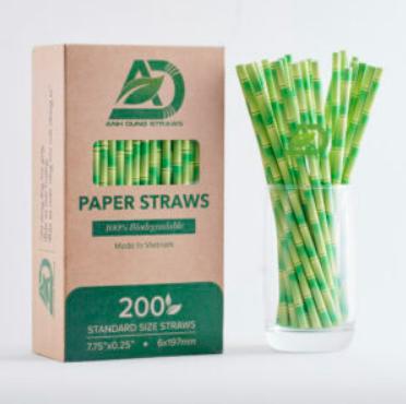 Ống hút giấy size 6