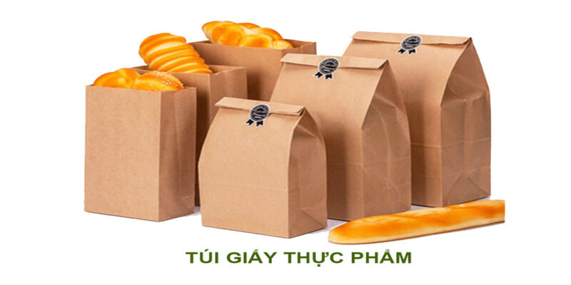 Túi giấy đựng thực phẩm và yêu cầu cơ bản khi in