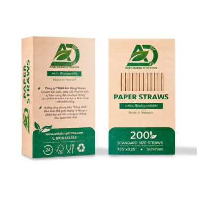 Ống hút giấy tại Phú Quốc