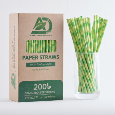 Lợi ích của ống hút giấy