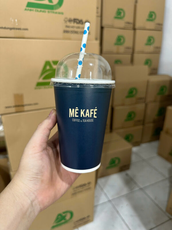 Ly giấy 16oz 500ml in logo