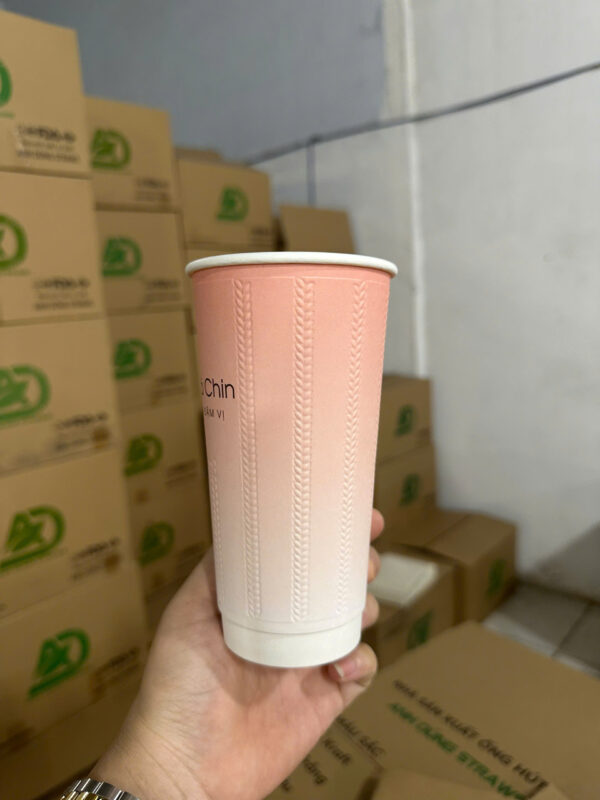 Ly giấy dập nổi